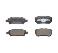 Jeu de plaquettes de frein BRECK 24014 00 702 10, arrière