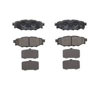 Jeu de plaquettes de frein BRECK 24271 00 702 10, arrière