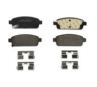 Jeu de plaquettes de frein BRECK 25096 00 704 20, arrière