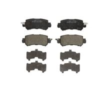 Jeu de plaquettes de frein BRECK 25540 00 702 00, arrière