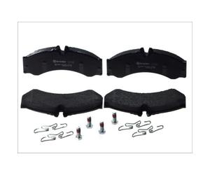 Jeu de plaquettes de frein BREMBO P 50 028, avant, arrière