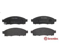 Jeu de plaquettes de frein BREMBO P 54 055 pour L200 / TRITON 2.5 2005-2015