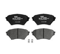 Jeu de plaquettes de frein DELPHI LP1761, avant