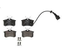 Jeu de plaquettes de frein DELPHI LP1815 pour AUDI A3 (8P1) 2 2003-2012