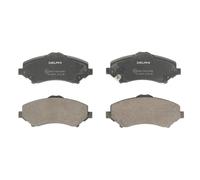 Jeu de plaquettes de frein DELPHI LP2143, avant