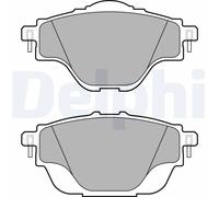 Jeu de plaquettes de frein DELPHI LP2509, arrière
