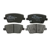 Jeu de plaquettes de frein DELPHI LP3404, arrière