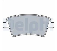 Jeu de plaquettes de frein DELPHI LP3537 pour KIA OPTIMA (JF) 2 2015-2019