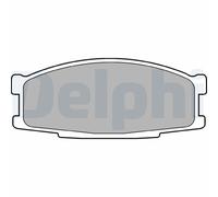 Jeu de plaquettes de frein DELPHI LP981, avant