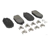 Jeu de plaquettes de frein HERTH+BUSS JAKOPARTS HERTH+BUSS ELPARTS J3602143, avant