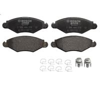 Jeu de plaquettes de frein pour BOSCH 0 986 494 039 pour 206 Van 1.4 2001-2009