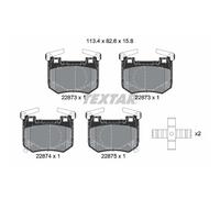 TEXTAR 2287301 Plaquettes de frein