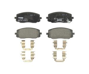 Jeu de plaquettes de frein TEXTAR 2427501, avant