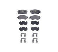 Jeu de plaquettes de frein TEXTAR 2576001, avant