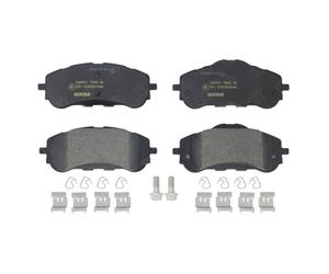 Jeu de plaquettes de frein TEXTAR 2589501, avant