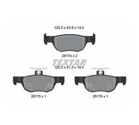 TEXTAR 2617401 Plaquettes de frein