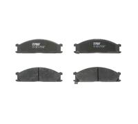 Jeu de plaquettes de frein TRW GDB766, avant, arrière
