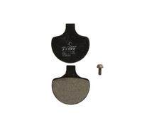 TRW Kit de plaquettes de frein MCB548 Organic Allround pour Harley‑Davidson FLTCU 1989-1993