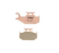 TRW Plaquettes de frein MCB724SI – métal fritté avec ABE