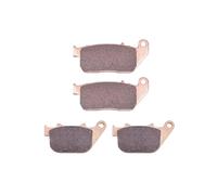 Jeu De Plaquettes Frein Avant Et Arrière Pour HARLEY Pour DAVIDSON XL1200V Pour Soixante-douze 1200 XL1200X Pour Sportster Quarante-huit 2004-2015 KMAGE(Copper Based)