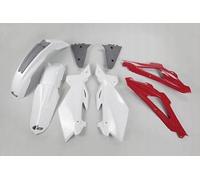 JEU DE PLASTIQUES HUSQVARNA TC 4T '06 COULEUR OEM (BLANC/ROUGE/GRAPHITE) (H