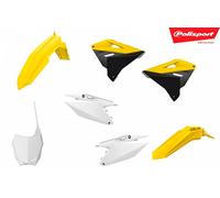 JEU DE PLASTIQUES SUZUKI RM 125/250 '01-'08 RESTYLING POUR RMZ 450