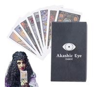 Jeu de plateau - Cartes de tarot du destin - 4,13 x 2,44 pouces - Jeu de société avec art robuste - Système d'oracles mystique avec design compact - Chemin d'exploration spirituelle - Oracle occulte