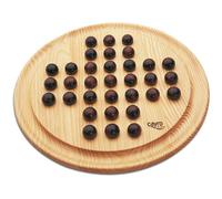Jeu de plateau - CAYRO - 630 - Solitaire en bois - Age minimum: 5 ans - Dimensions: 30x4x30 cm