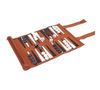 Jeu de Plateau de Backgammon Portable; Ensemble de Voyage Adulte; Conception de Rouleau; Jeu de Puzzle pour Enfants
