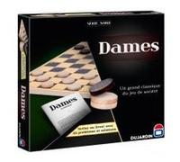 Dujardin – Jeu de plateau Dames Série Noire Multicolore G