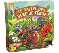Jeu de plateau - GIGAMIC - Rallye des Vers de Terre - 2 joueurs ou plus - 4 ans et plus
