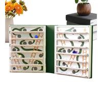 Jeu De Plateau Glissades Et Échelles | Jouet Éducatif Interactif Amusant - Jeu de Plateau Serpents et Échelles pour ,pour Maternelle, Salle de Classe, Maison, Voyage, Piscine, Cour, Jardin et