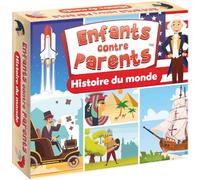 Jeu de Plateau Histoire du Monde Familial Jeux de Société pour Enfants Quiz Enfants Contre Parents 6+