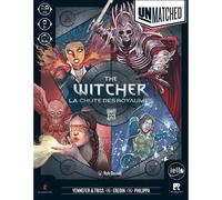 Jeu de plateau IELLO Unmatched: The Witcher - La Chute des Royaumes Boîte standalone Asymétrique Multicolore