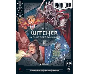 Jeu de plateau IELLO Unmatched: The Witcher - La Chute des Royaumes Boîte standalone Asymétrique Multicolore