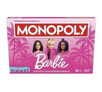 Parker Jeux – Jeu de société Monopoly – Édition Barbie – Version anglaise