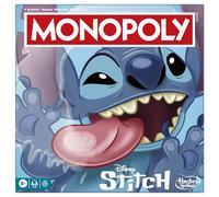 Jeu de Plateau Monopoly édition Disney Stitch - Version française, Jeu de société Familial et multijoueur pour Enfants, Ados et Adultes, Jeu de société, Dès 8 Ans