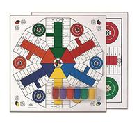 Jeu de Plateau Parcheesi - Cayro - Bois - 4 et 6 Joueurs - Durable - Facile à Transporter