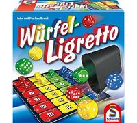 Jeu de Plateau - Schmidt - Ligretto de Dés - 430g - Idéal pour famille et amis - Facile à transporter
