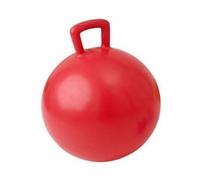 Jeu de Plein air - Ballon Sauteur Rouge 60 cm - poignée - Enfant - Set Jouet d'intérieur et Carte Offerte