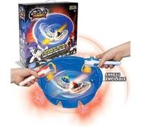 INFINITY NADO Lanceur Toupie Set Jouet Enfant 5 6 7 8 9 10 11 12 Ans, Arène de Combat Battle Set avec 2 toupies empilables,Garcon Fille Cadeau