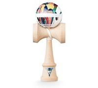 Krom Kendama Kendama Noïa 4 – Bilboquet en bois, ficelle de rechange et stickers offerts