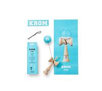 Jeu de plein air Krom Kendama Pop Bleu et Blanc