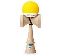 Jeu de plein air Krom Kendama Pop Jaune Jaune G