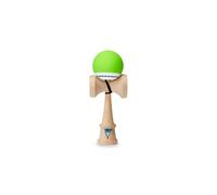 KROM - Kendama Pro Pop Vert Clair - Bilboquet Japonais - Jouet en Bois pour Adulte et Enfant - Pack : Ficelle de Rechange + Stickers offerts