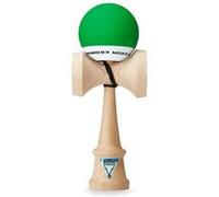 KROM - Kendama Pro Pop Vert Foncé - Bilboquet Japonais - Jouet en Bois pour Adulte et Enfant - Pack : Ficelle de Rechange + Stickers offerts
