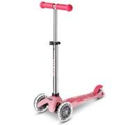 Micro Trottinette enfant 3 roues Mini Deluxe Glow LED Roues lumineuses 2-5 ans Rose