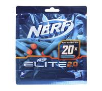 Nerf Fléchettes Elite 2.0 en mousse – Lot de 20