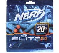 Jeu de plein air Nerf Elite 2.0 Pack de 20 fléchettes Recharge Multicolore E