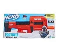 Nerf Fortnite Compact SMG, Blaster à fléchettes motorisé, revêtement Ultra Red, Chargeur Interne 8 fléchettes, inclut 8 fléchettes Nerf Elite